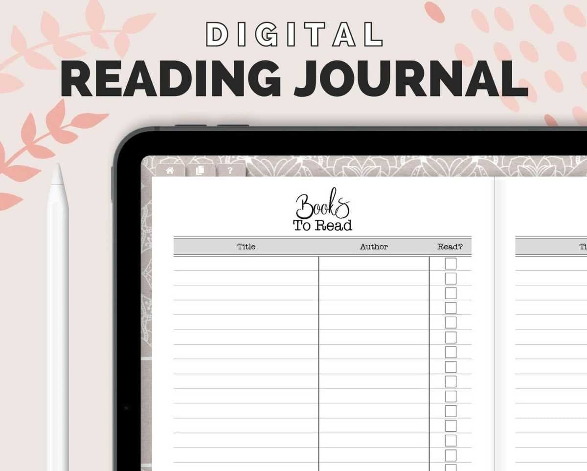 Featured image for Boost Your Reading Game with Our Digital Reading Journal for Goodnotes