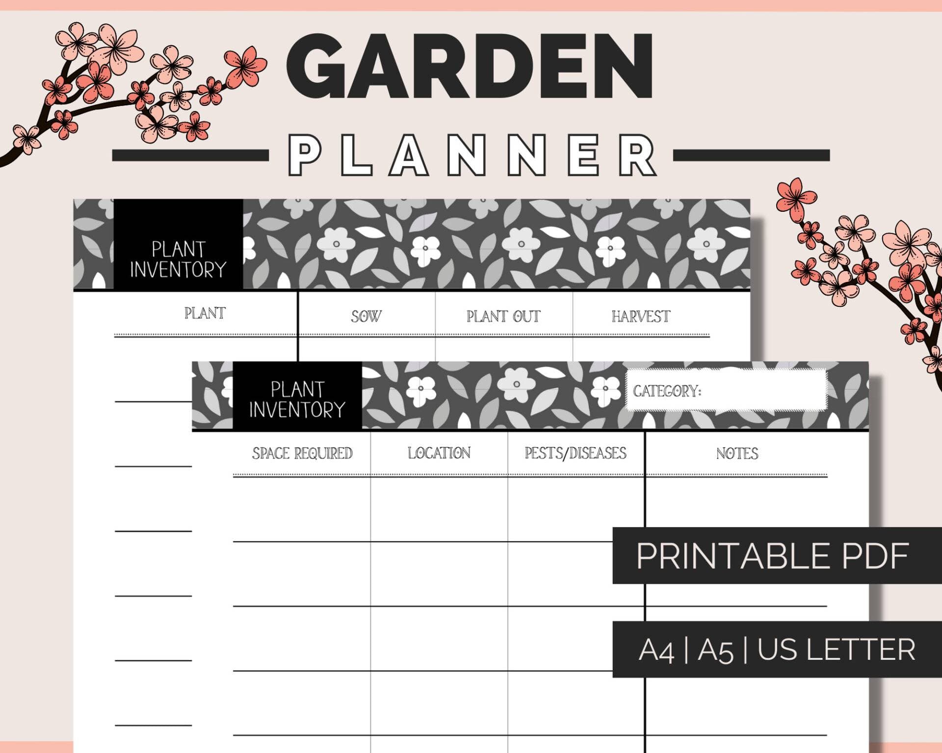 The Ultimate Printable Garden Planner: Organise, Plan, and Thrive!