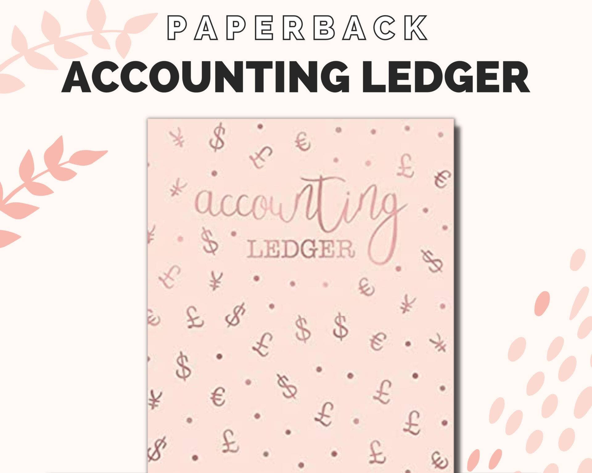 Accounting Ledger Book