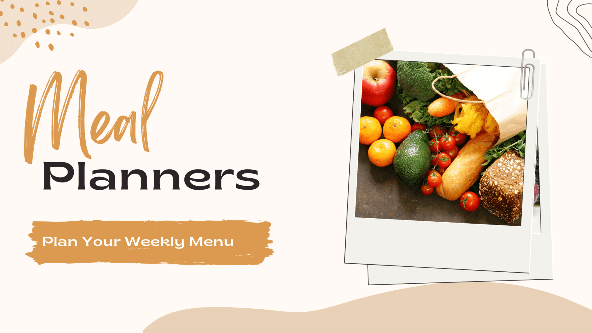 Meal Planner Banner