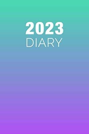 2023 Weekly Diarru Blue Purple Gradient