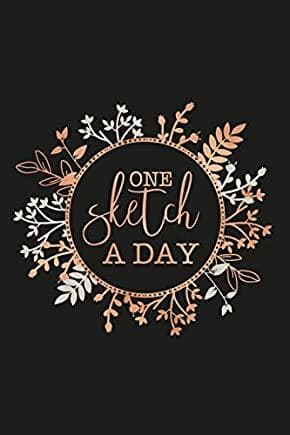 Black White Gold Sketch A Day