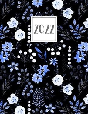 Blue Watercolour Flowers