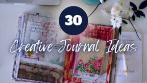 Creative journal ideas