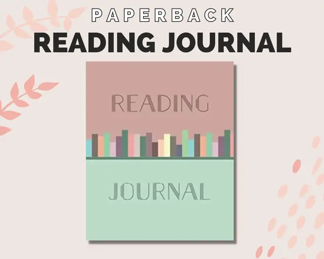 Pink and Green Reading Journal