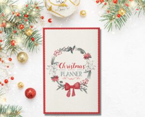Christmas planner book