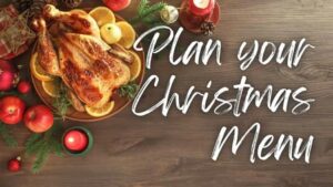 plan Christmas dinner menu